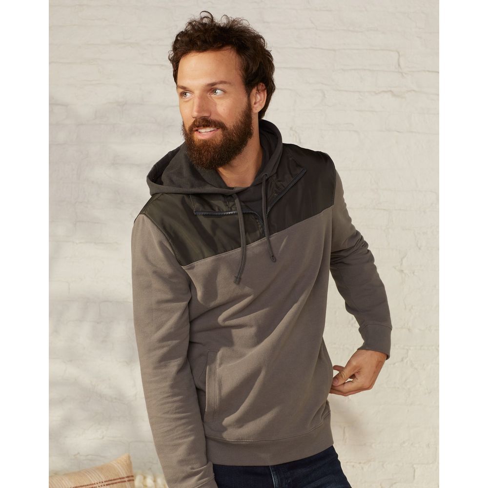 UPWEST Colorblock Pullover Hoodie